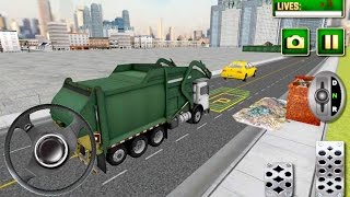 City Garbage Truck Simulator (by Game Brick Studio) Android Gameplay [HD] screenshot 5