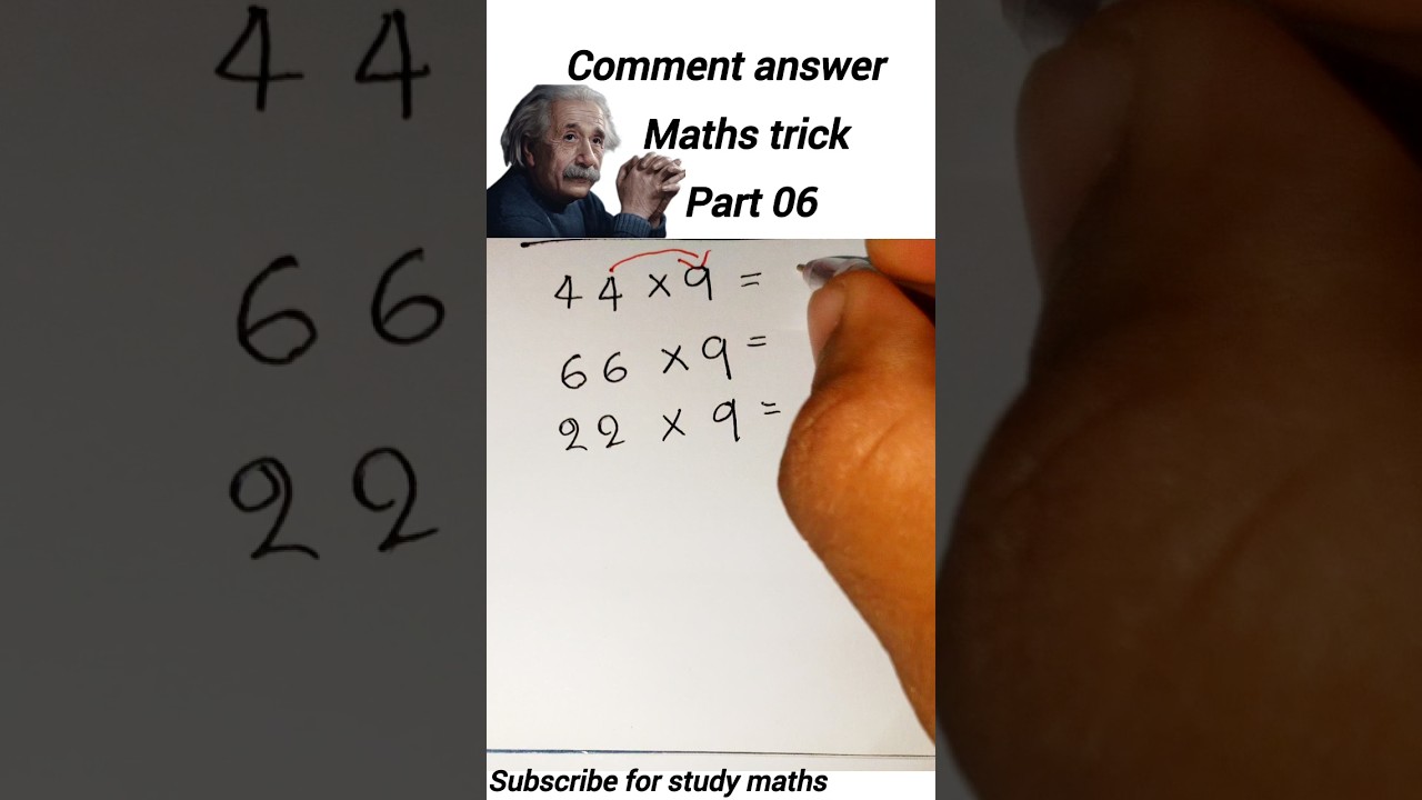 Maths tricks part 06#mathematics #mathstrick