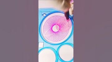 how many rotations did the pen make in total? ?? #spirograph #2025 #shorts