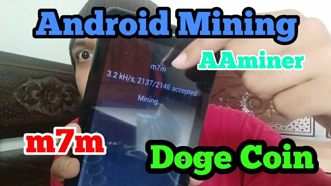 Cara Mining di Android Doge Coin dengan AAminer