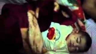 حمص الشهيد نادر الشيخ وابنة اخيه الرضيعة طيبة 12-10