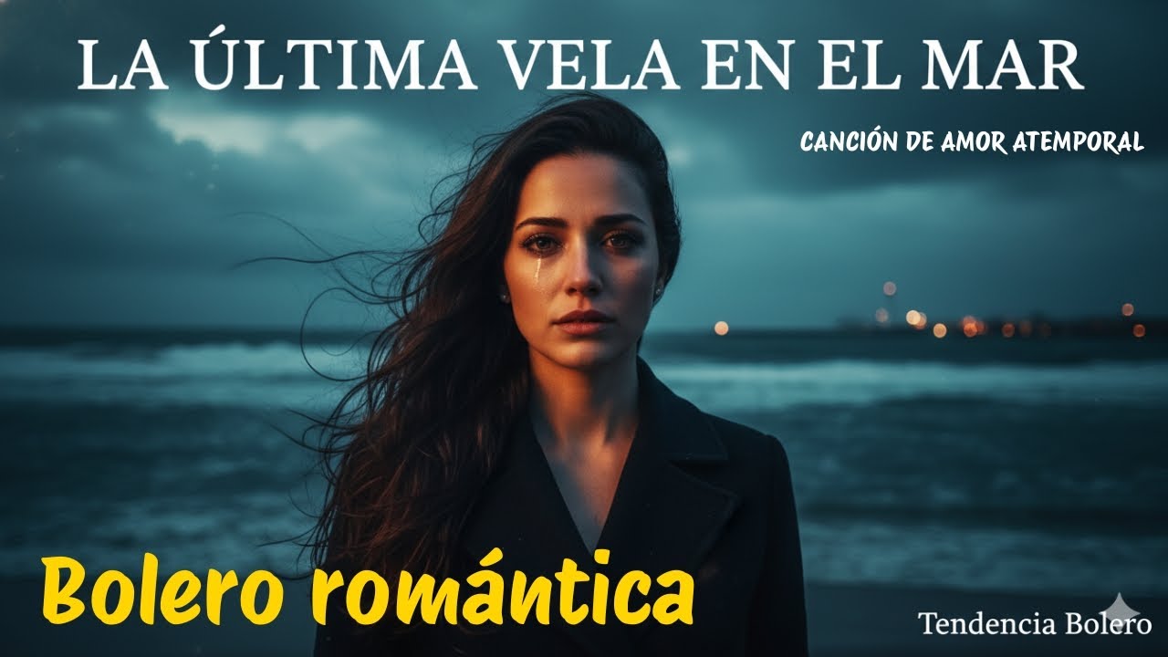 La Última Vela en el Mar  | Bolero Romántico Español (Letra) — Tendencia Bolero