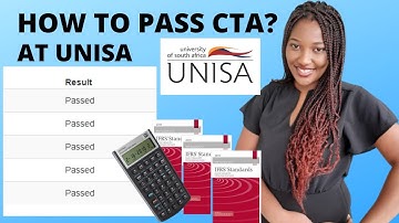 HOW TO PASS CTA at UNISA? | 5 TIPS Mufaro Mazodze