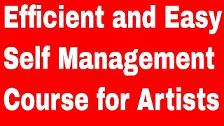 Self Management for Artists | Short and Efficient Online Course for Musicians | PODCAST | screenshot 1