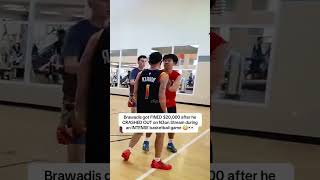 Brawadis Got Fined 20,000 After He Crashed Out On N3On Stream During An Intense Basketball Game