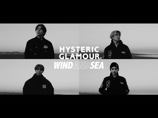 HYSTERIC GLAMOUR × WIND AND SEA collaboration