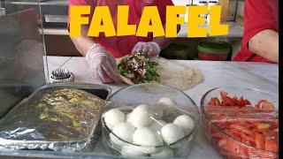OFW Story: FIlipino Trying Falafel Sandwich Wraps - Exploring Saudi Food فلافل   الطعام السعودي