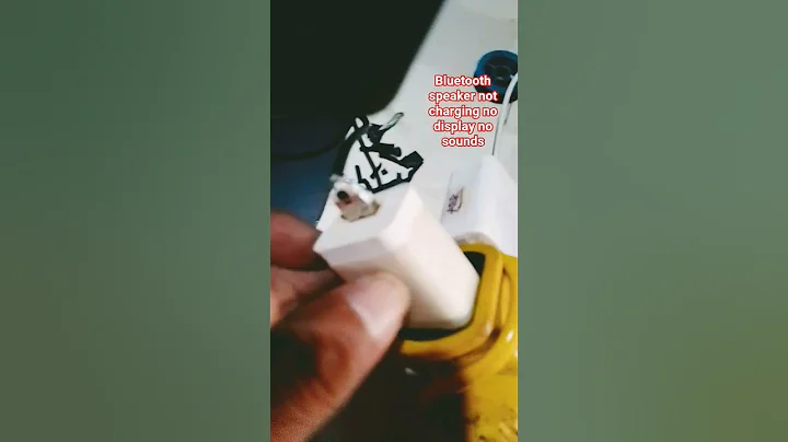 KINGSTER Bluetooth speaker not charging, no power no display and no sounds