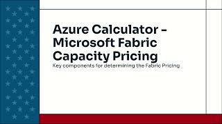 Using Azure calculator for Microsoft  Fabric