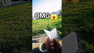 5 Second Paper Plane That Goes INSANE 🚀
