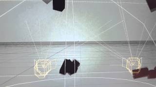 LightWave Layout - Wall Collision test