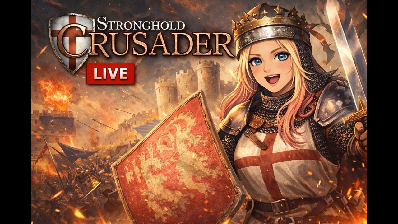 СТРОИМ ИМПЕРИЮ В ПУСТЫНЕ ⚔️ Stronghold Crusader |