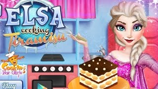 Elsa Cooking Tiramisu - Cooking games screenshot 3