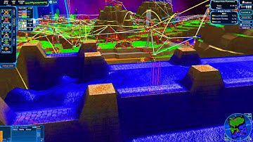 Forgotten Fortress | Creeper World 4 Span Experiments