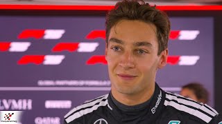 George Russell: To be on the front row is mega | Post Qualifying Interview Bahrain GP 2025 News