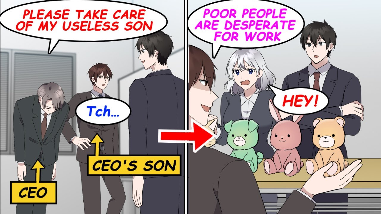 【Manga】The son of the CEO of an affiliated company became my subordinate. He looks down on us...