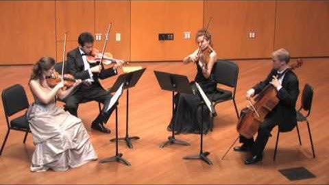 Haydn String Quartet Op. 76 No. 2, "Fifths" I. Allegro