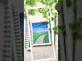 oil pastels nature art #art #shorts #painting #diy #craft#trending#viral#naturelovers#youtubeshorts