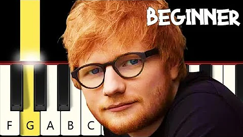 Perfect - Ed Sheeran - Very Easy Piano Tutorial fo...