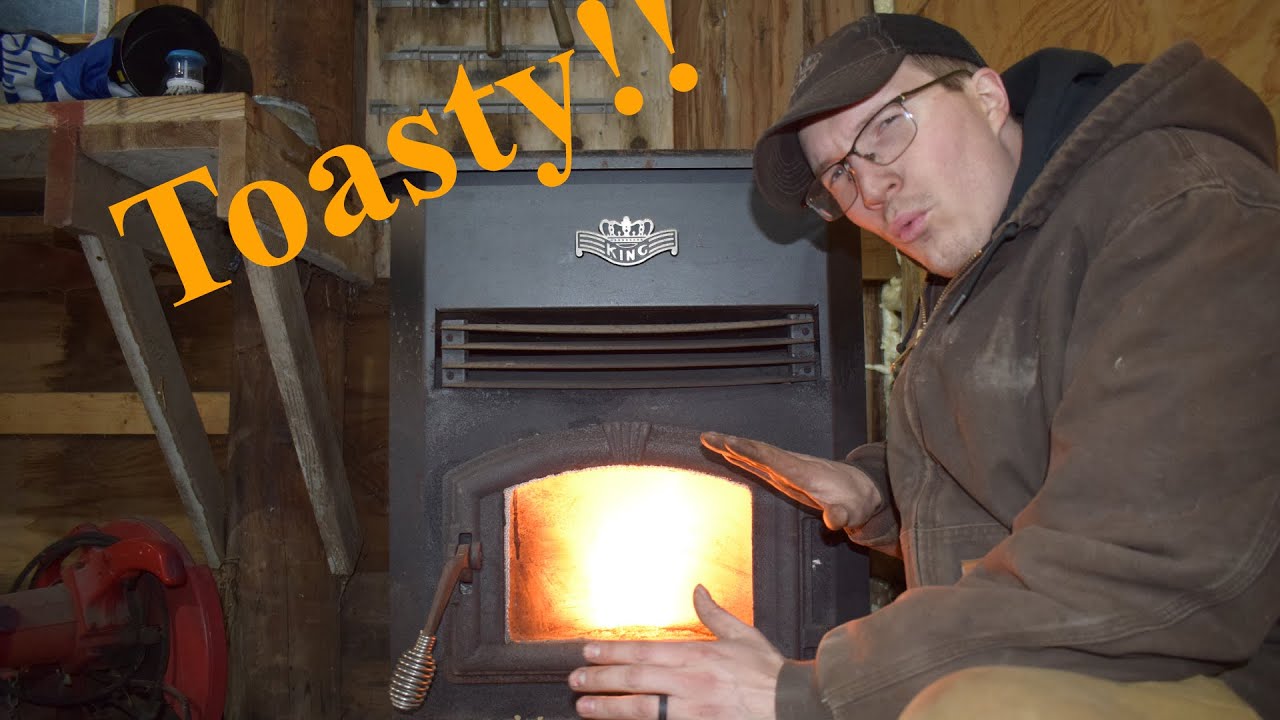 Installing a Pellet Stove in a Pole Barn YouTube