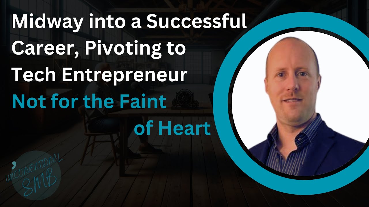 Midway into a Successful Career, Pivoting to Tech Entrepreneur - Glenn ...