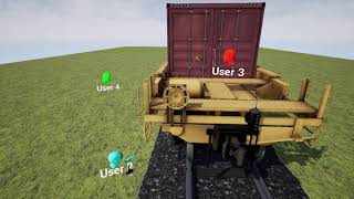 Demonstration of the Multi User VR Experience Provided with #ESiLIVE Content