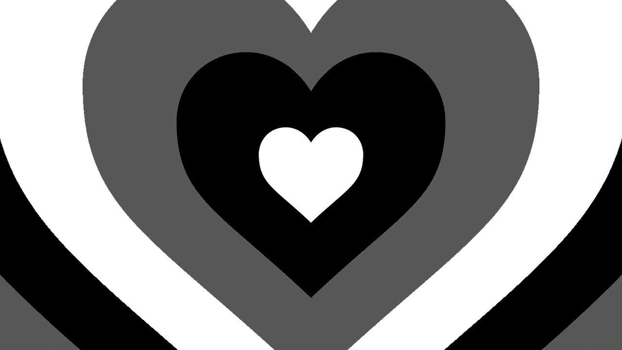 Gothic Black and White Ending Heart Scene HQ Background Loop - TikTok Eye  Trend - YouTube