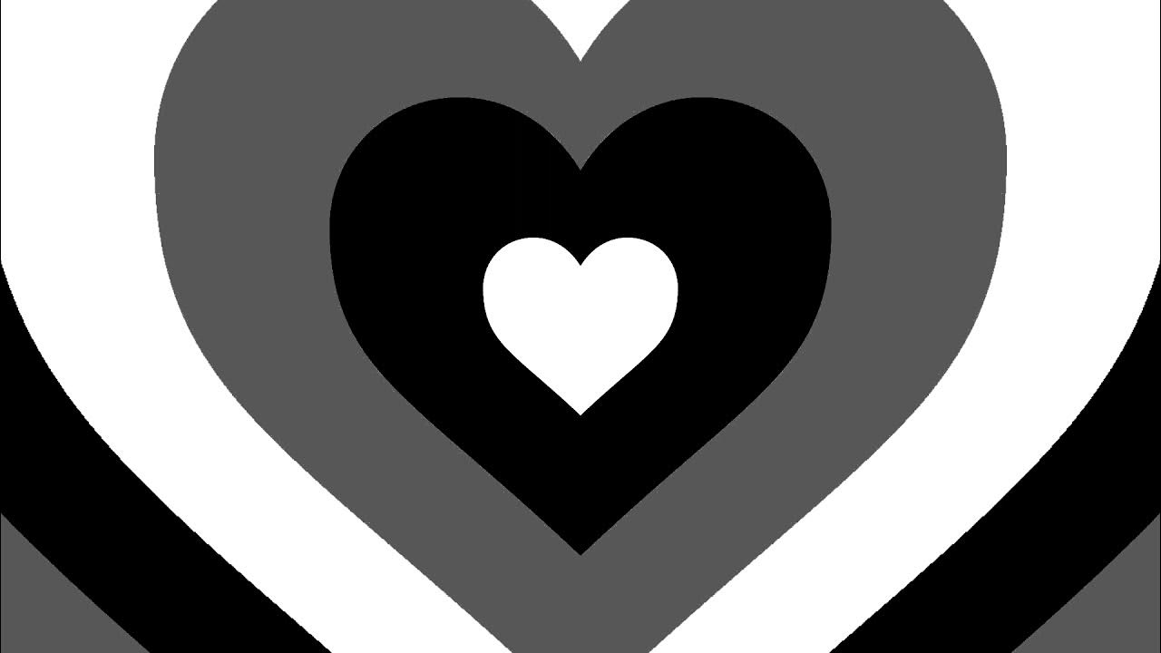 Gothic Black and White Ending Heart Scene HQ Background Loop - TikTok Eye  Trend - YouTube