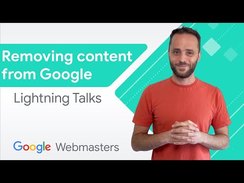 Removing content from Google | WMConf Lightning Talks
