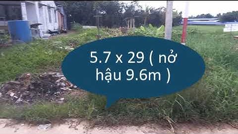 Bán Đất Thổ Cư Xã Phước Lợi huyện Bến Lức tỉnh LONG AN,