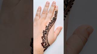 Easy hack for amazing mehndi design✨ dint miss the ending 👌🏼 #mehndi #henna #henna #viral #shorts