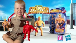 Обзор игрушек тянучек stretch armstrong и vac man