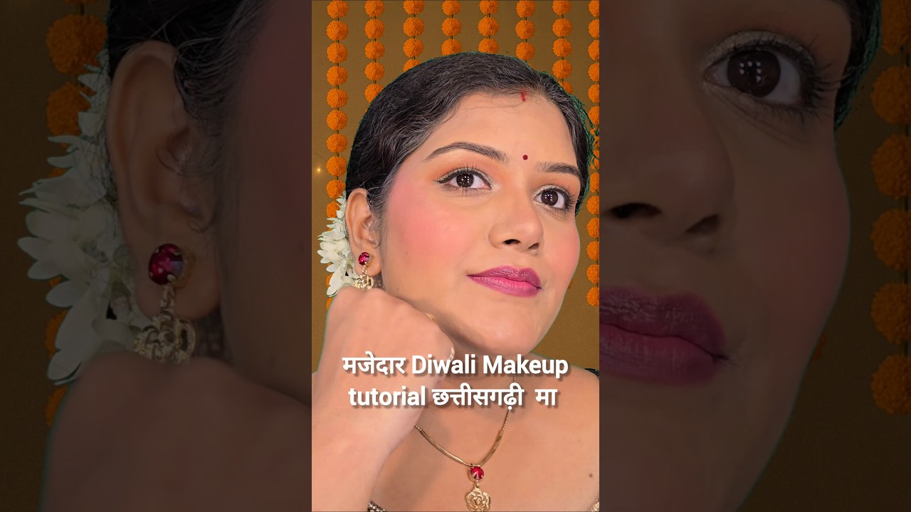 Aaj Meri Bhasha me Diwali Makeup 