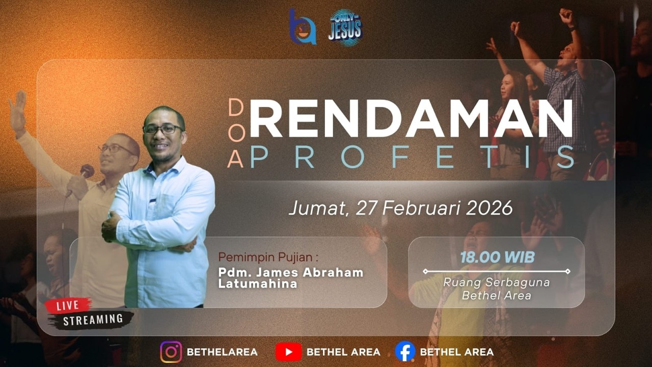 DOA RENDAMAN PROFETIS, 27 FEBRUARI 2026