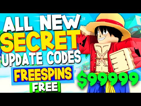 ALL NEW *FREE FRUIT SPINS* UPDATE CODES in A ONE PIECE GAME CODES
