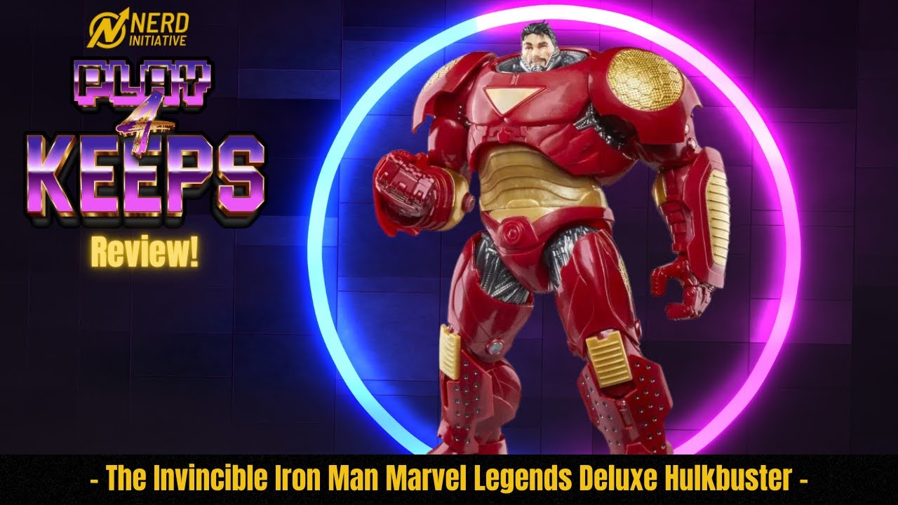 The Invincible Iron Man Marvel Legends Deluxe Hulkbuster Review