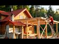 29-Year-Old Woman Builds Wooden House in Forest in Just 120 Days./By@freefootsteps877