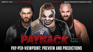 WWE PAYBACK 2020 PPV Predictions & Event Match Card Rundown
