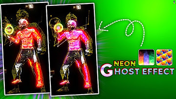 Make This Neon Ghost Effect In Alight motion 😍|| Free Fire Out Line Ghost Effect 