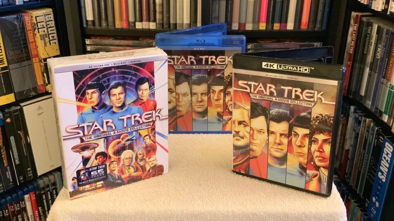 star trek 4 movie collection 4k review