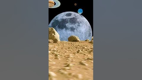 View of Earth and Jupiter from Mars #mars #moon