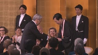 玉三郎さんらが受賞 第31回世界文化賞授賞式