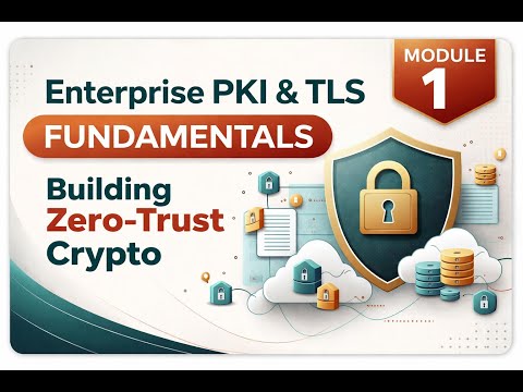 Enterprise PKI & TLS Fundamentals: Building Zero‑Trust Crypto | Module 1.1
