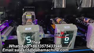 DABA Inline flexo printing machine 7colors printing+1color delam&relam And Rotary die cutting inline