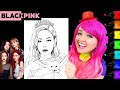 Coloring BLACKPINK Jennie | DDU-DU DDU-DU | Markers