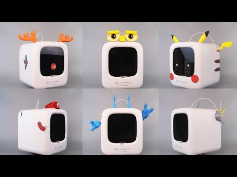 Dressing up your X-MAKER JOY 3D Printer - YouTube