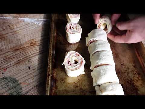 Ham and Cheese Rollups | My Heavenly Recipes