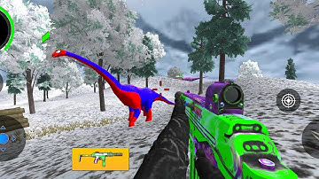 Wild Animal Hunter 3D - Dinosaur Hunter Game - Android Gameplay #23