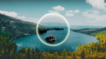 easily create a crystal ball effect in photopea