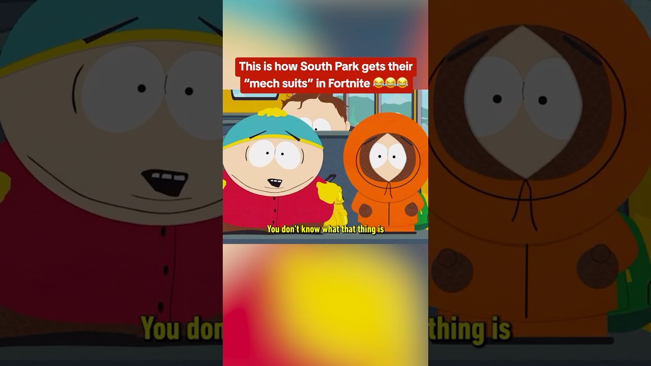Now we know the origin of "mech suits" in Fortnite: The Stick of Truth from South Park! #fortnite